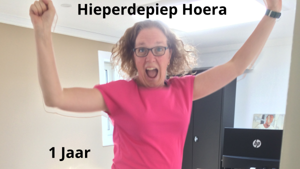 1 jarig bestaan