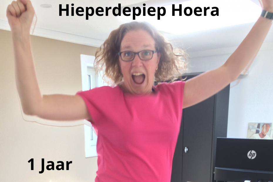 1 jarig bestaan